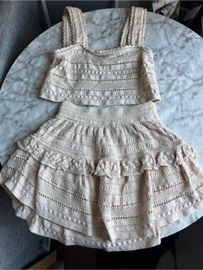 Aerie Crochet Set size small